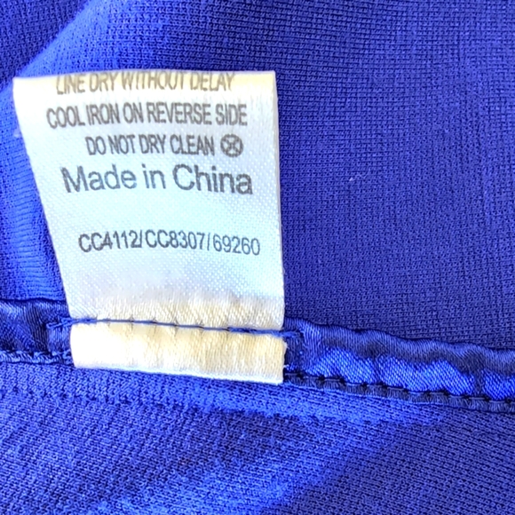 CiTY CHIC winter jacket cobalt blue open cropped blazer size 14 - Picture 13 of 15